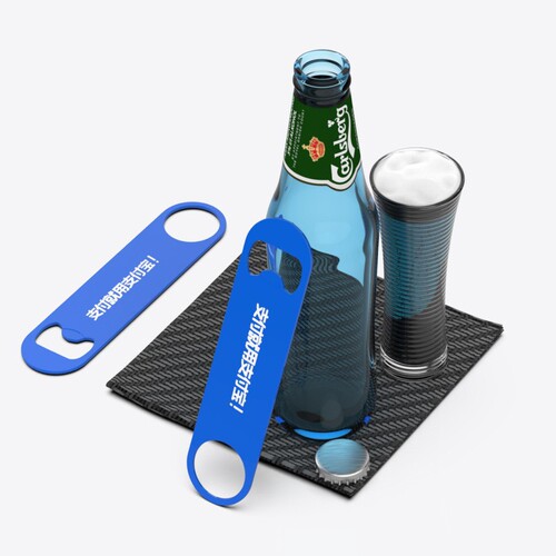 Stainless steel bottle opener bar beer kitchen home convenient metal beer soda opener wine opener factory