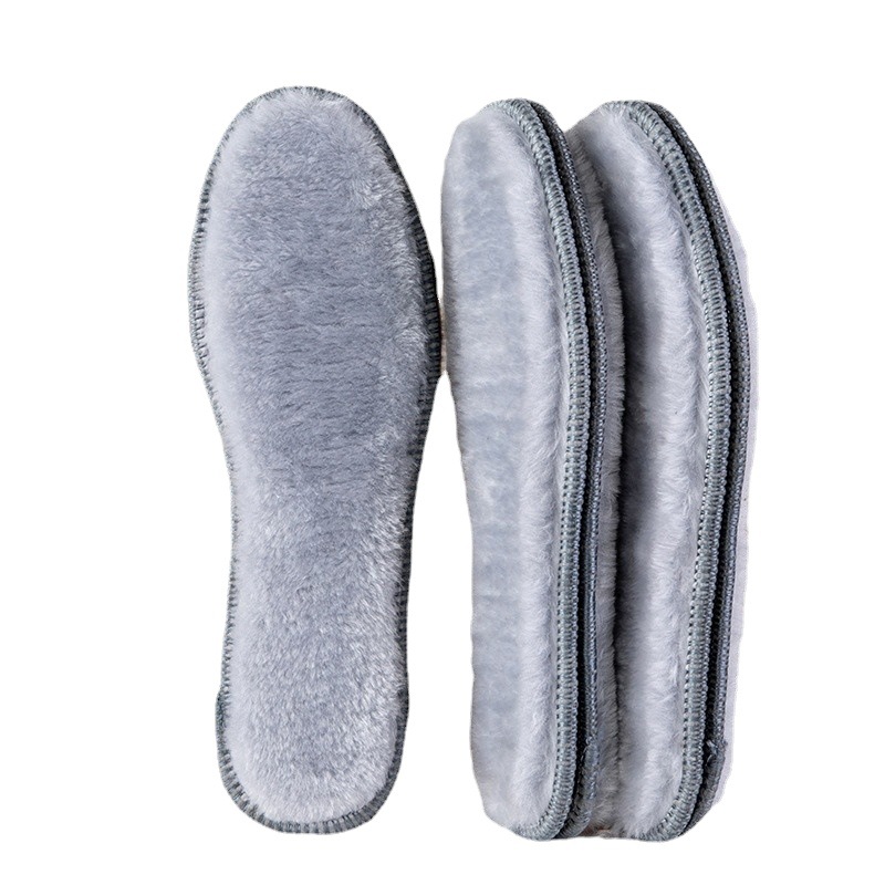 Footprint calentamiento invierno para hombres más calentamiento insolelas antiolor suave no cansado insolelas absorbentes de sudor