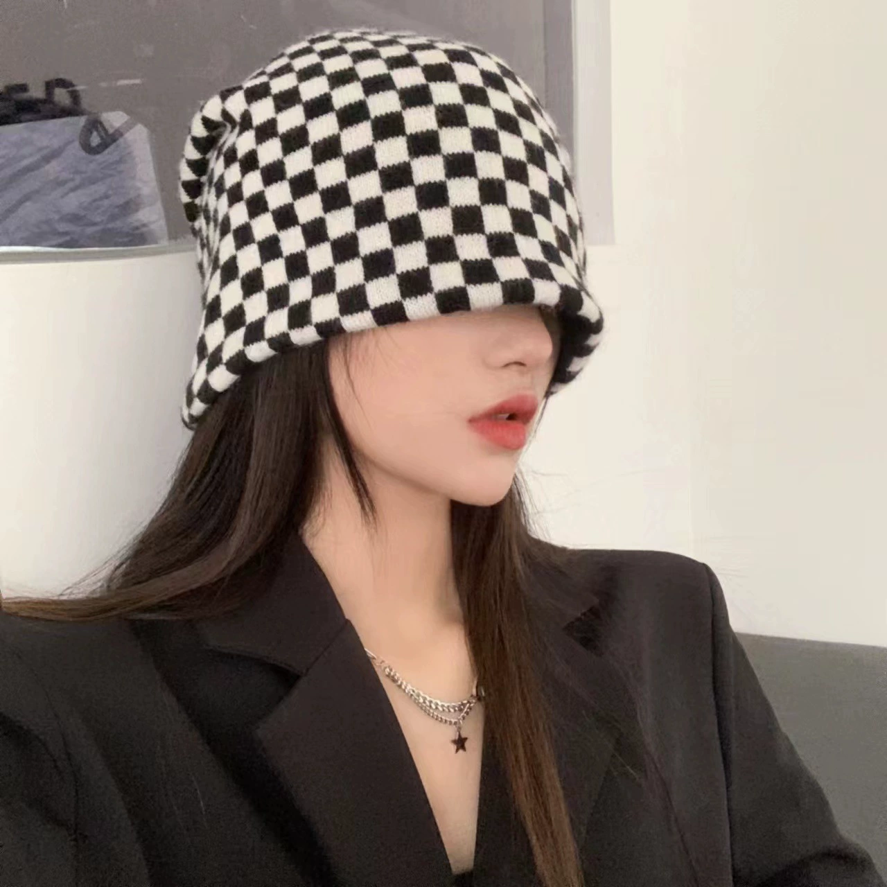 Небольшой пакетный рисунок и обработка образцов на заказ вязальная игла для шерсти ручная шерстяная кашемировая шляпа завод по обработке