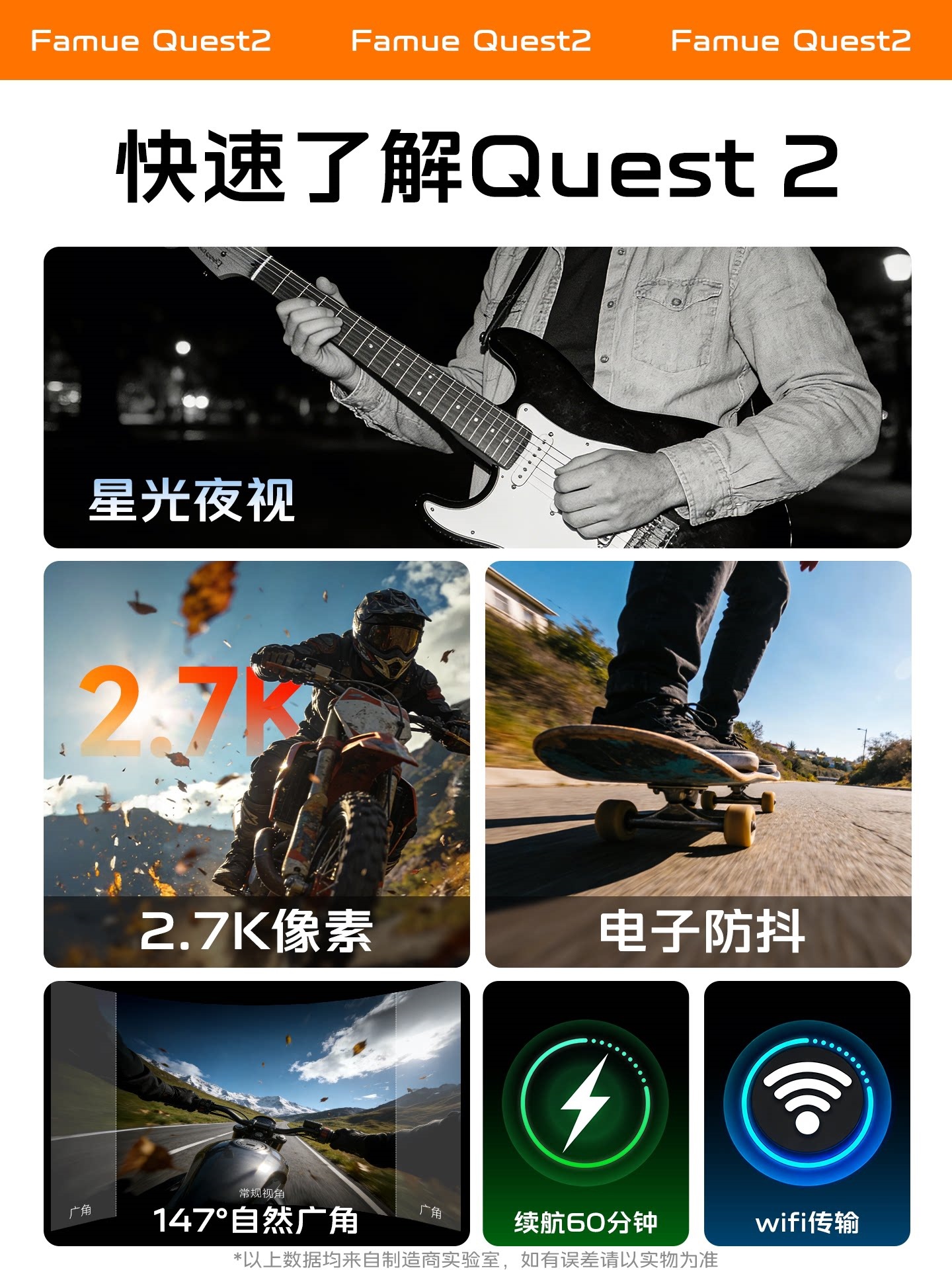Action Camera Thumb Recorder Hd Video Camera Chest-Mounted Motorcycle Riding Neck-Hanging Shooting Gadget
