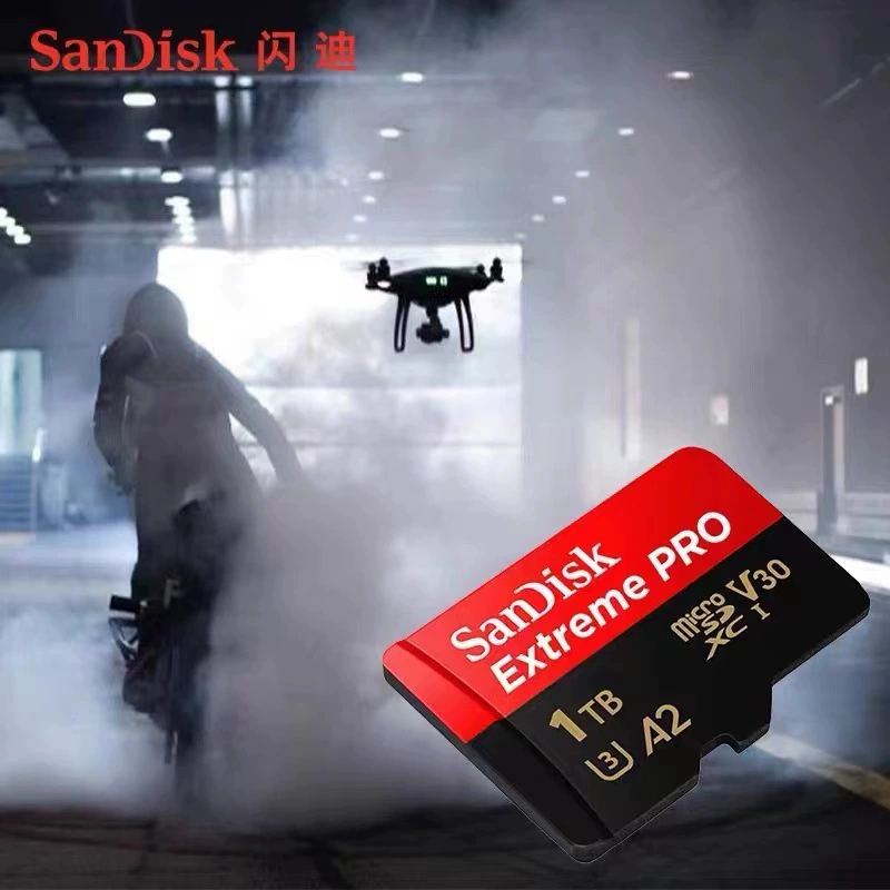 Sandisk, DJI, совместимая карта памяти высокой скорости, мобильный телефон, беспилотник, хранилище камеры