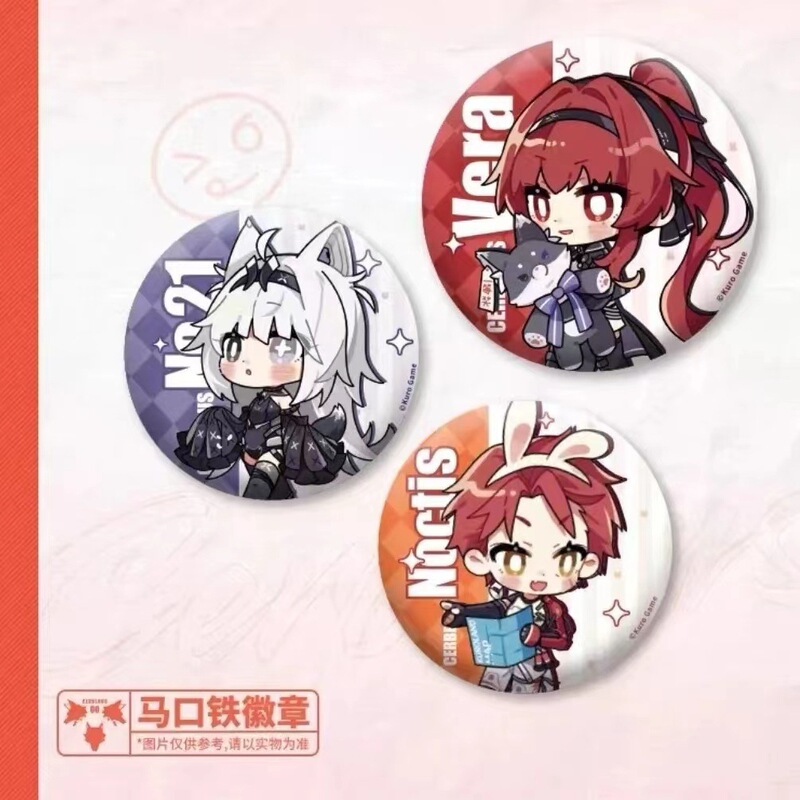 The Fourth Anniversary of War Double Pamish Three-headed Dog Squad 21 Nork Tuvella Will Red Prisoner Badge