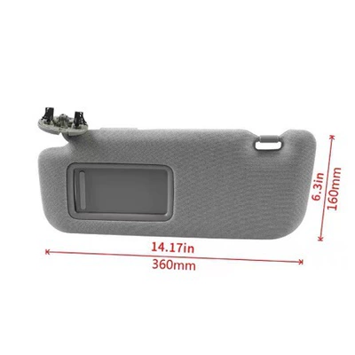 Sun shade 13m Color Gray Left