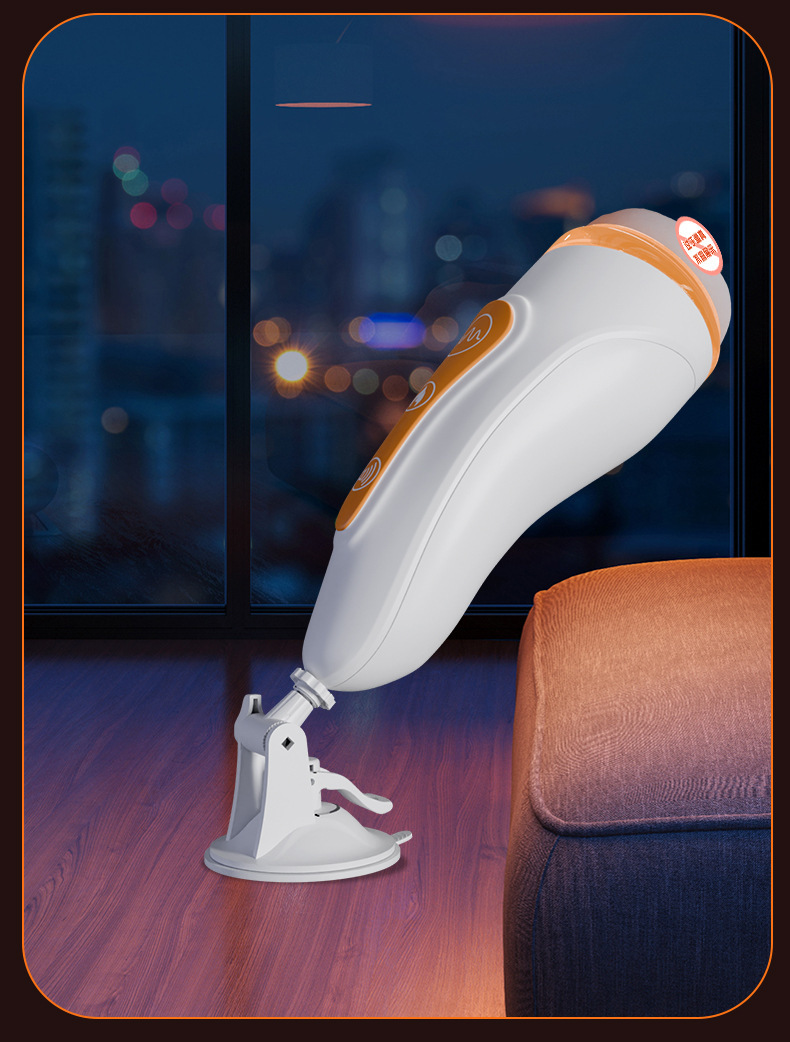 Traveler Automatic Aircraft Cup Male Masturbator with Voice Function, TPE Hands-Free Electric Toy — detail image 32