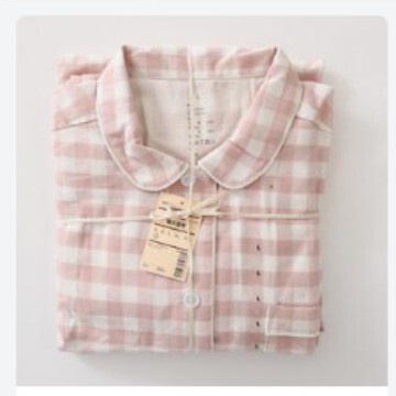 2026 New Style Unbranded Japanese-Style Double-Ply Cotton Flannel Loungewear Quality Pajamas for Women Pure Cotton Live-Stream Autumn and Winter Collection