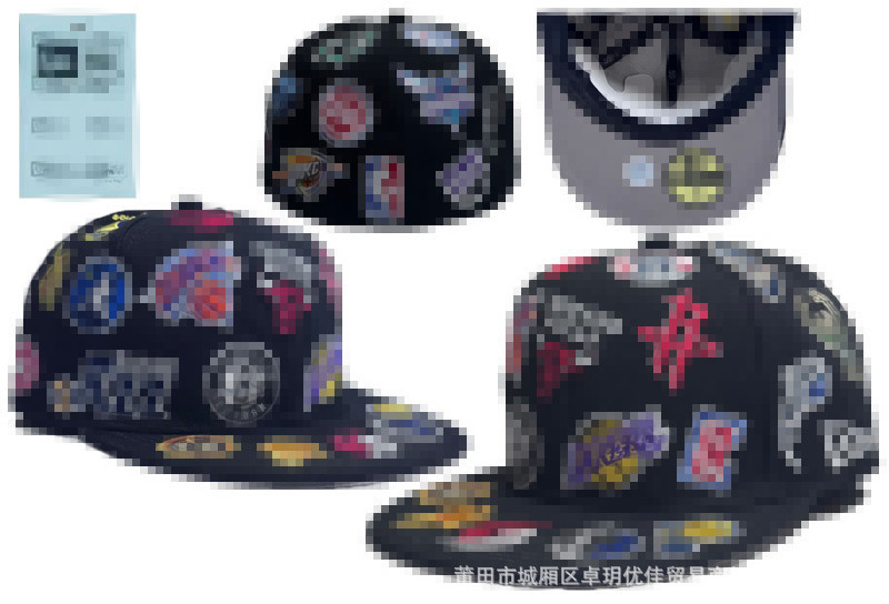 新しい高品質野球帽文字刺繍ヒップホップキャップサイズキャップファッション帽子フィットキャップ Q-4|undefined