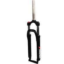 顺安27.5寸山地车半铝锁死避震无纹前叉 避震碟刹前叉 山地车配件