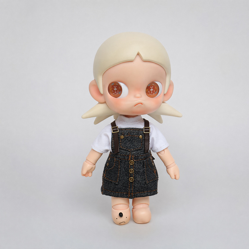 20cm Doll Clothes Zsiga Denim Skirt 1/8 Scale Doll Potato Doll Skirt Overalls Shirt Outfit Set 20cm Doll Clothes Zsiga Denim Skirt 1/8 Scale Doll Potato Doll Skirt Overalls Shirt Outfit Set