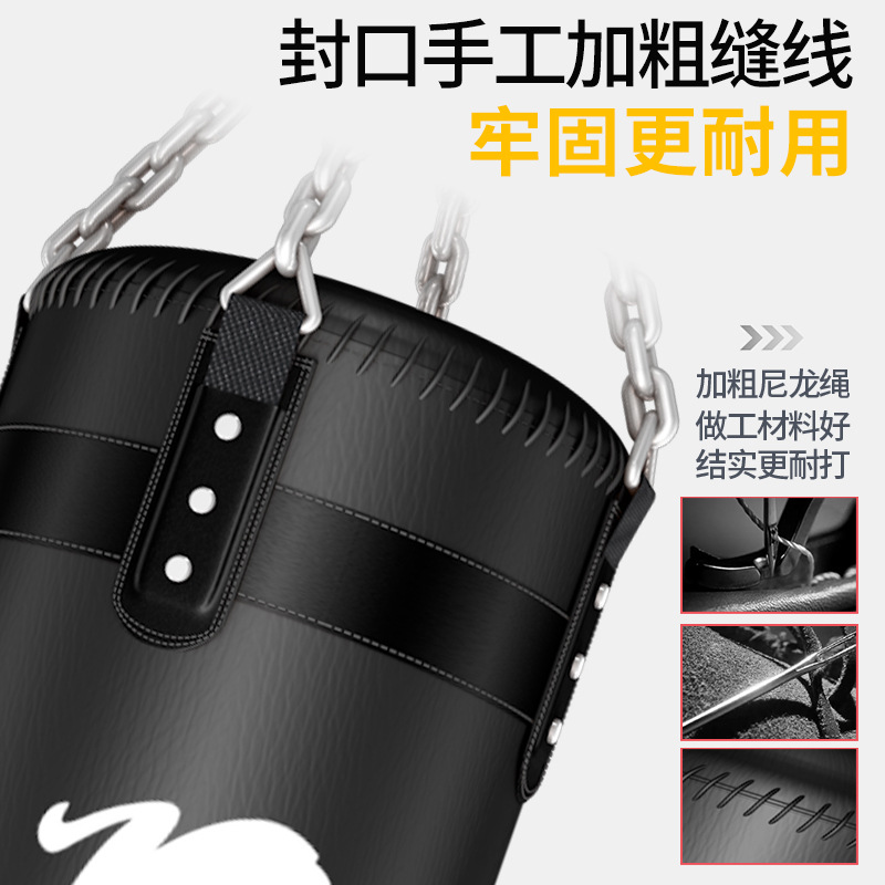 Saco de arena de boxeo profesional personalizado Aibeijian Saco de arena Saco de arena hueco sólido colgante Saco de arena Sanda de lucha