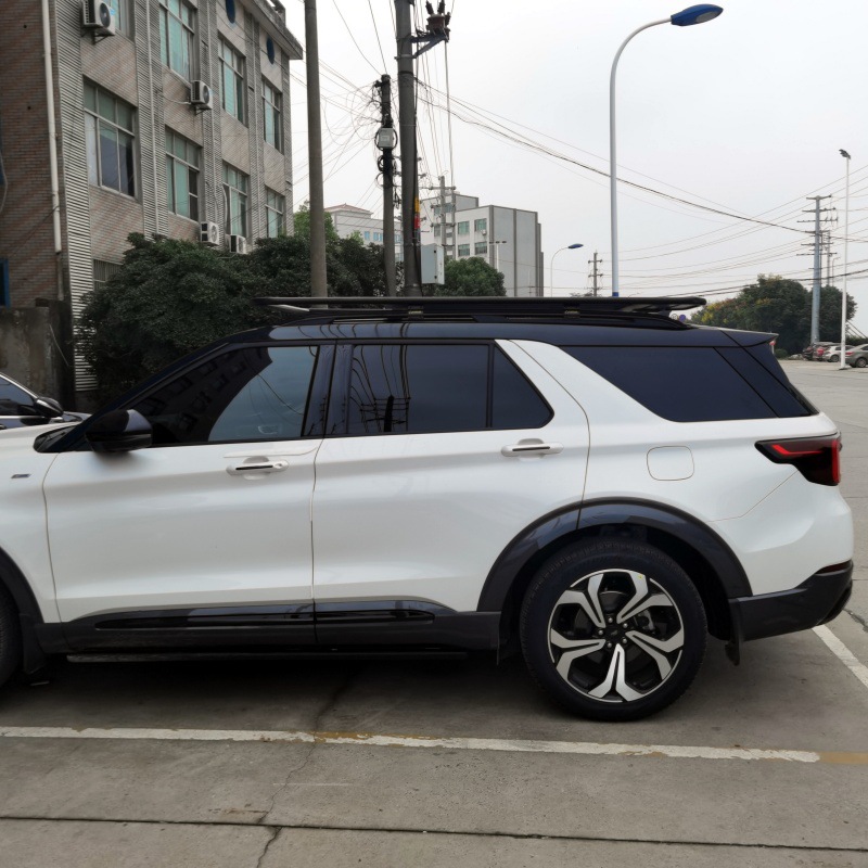 The Roof Luggage Rack for the Explorer Is Designed to Expand the Travel Capabilities of the Vehicle