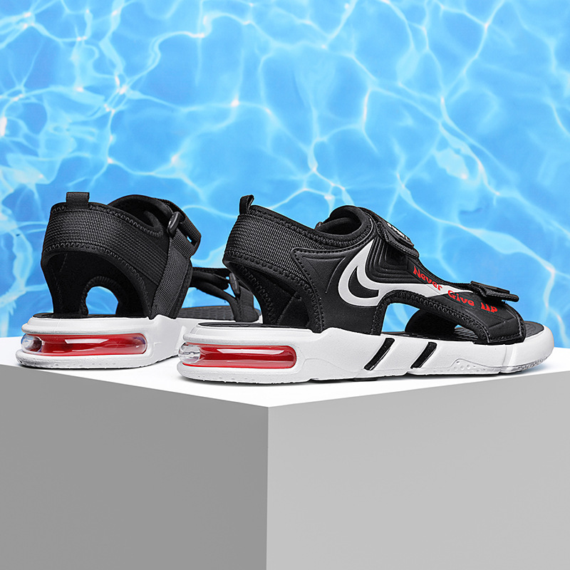 Men's 2023 Spring Casual Sports Beach Sandals, Outdoor Wear Breathable Casual Sports Slides, Trendy Anti-Slip