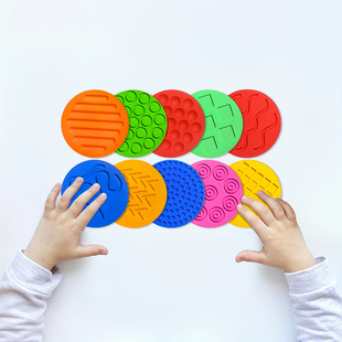 Textured Sensory Mat for Autism Children Baby Toddler Toys Educational Tactile Massage Mat Sensory Training