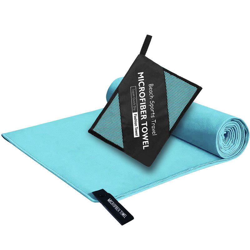 Toalla deportiva de secado rápido de microfibra, absorbente y ligera, ideal para gimnasio y deporte