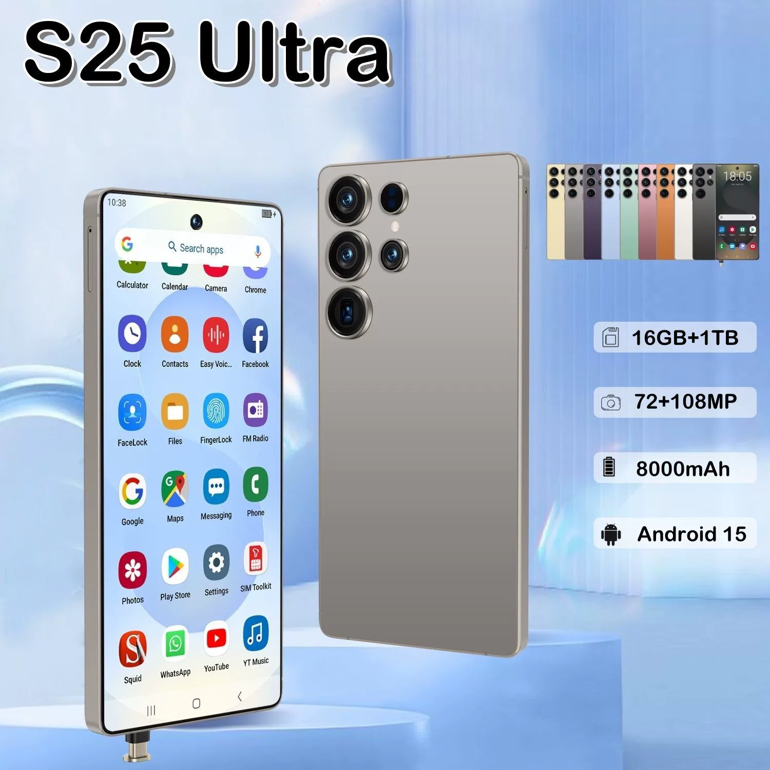 Cugo Kugo Mobile S25 Ultra 24-мегапиксельный 4+64 ГБ, 4G-сеть, эксклюзивная модель