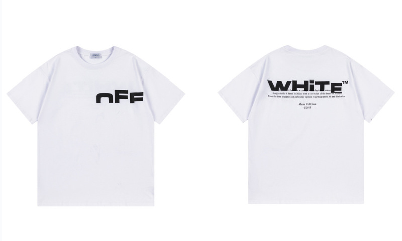 トレンディな漫画落書き油絵矢印半袖男性と女性ルーズカップル OFW 純綿半袖 Tシャツ夏 mk ゼブラ|undefined