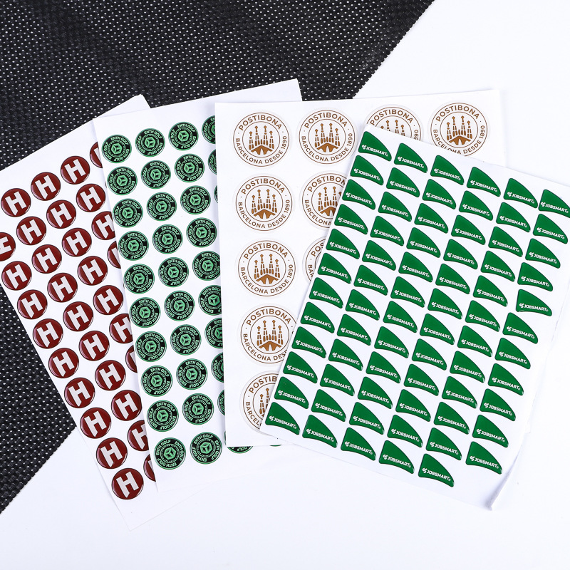 水晶滴塑水晶滴胶滴塑标牌卡通滴塑贴纸不干胶印刷树脂滴胶水晶标