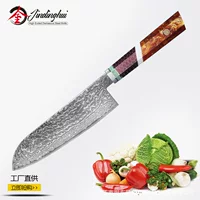 Дамасская стальная кухонная нож-суйши, профессиональный японский кухонный нож, женский универсальный кухонный нож для нарезки