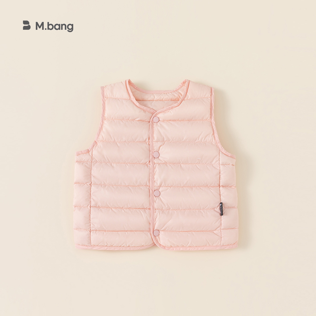 Ropa Infantil Youbao, Chaqueta de Plumón de Invierno para Niñas, Color Sólido, Plumón de Pato Blanco, Estilo Ligero 2026, Chaqueta de Plumón para Niños