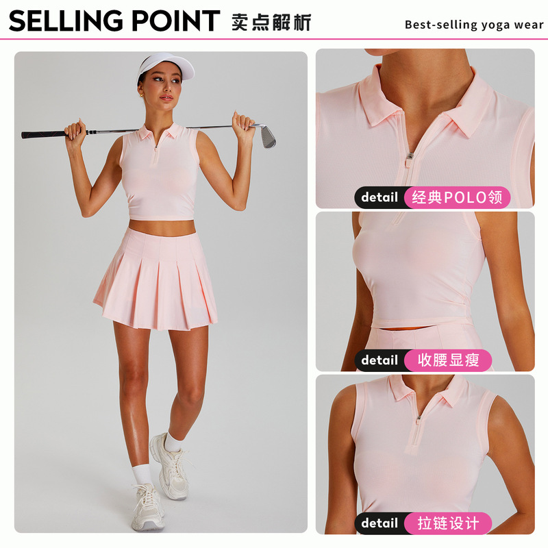 女性用アウトドア抗紫外線スポーツ速乾Tシャツ、涼しい日焼け止め、通気性のあるヨガウェア、カジュアルで多用途なポロシャツトップス|undefined