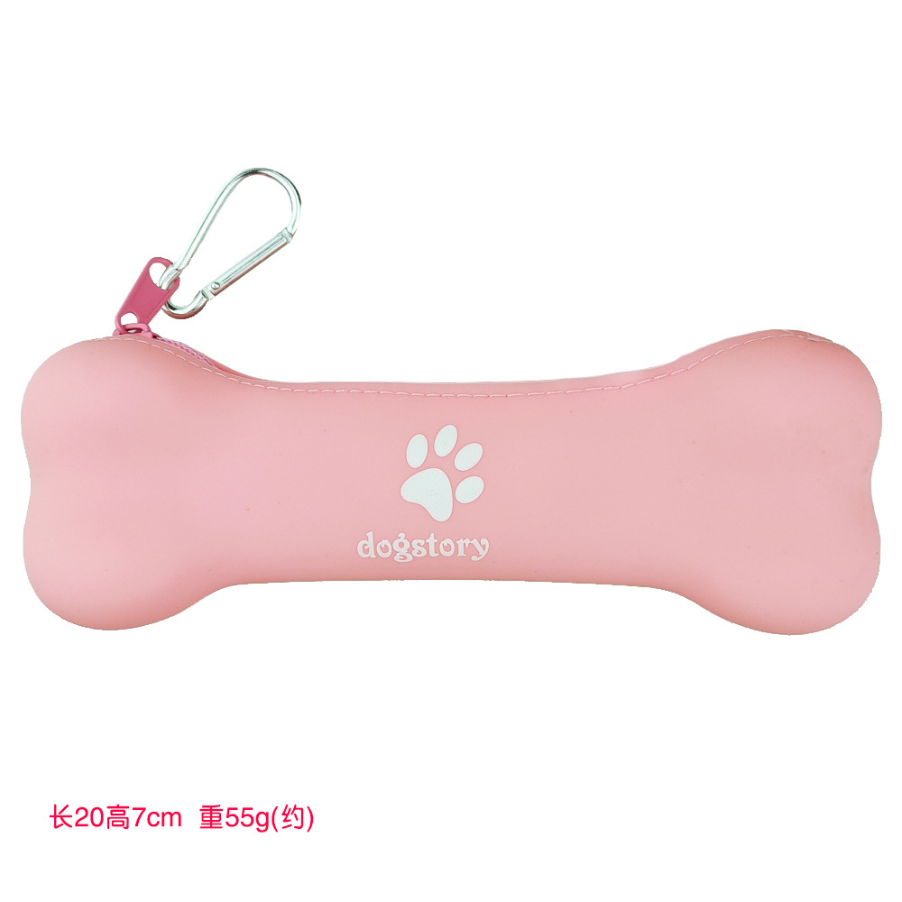 Bolsa de merienda de silicona al aire libre bolsa de entrenamiento para mascotas perro bolsa de entrenamiento al aire libre bolsa de cintura portátil con hebilla colgante Nuevo