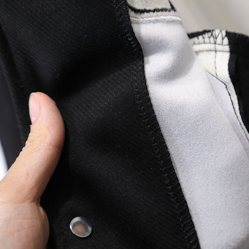 7758 Ropa para niños Chaqueta de uniforme de béisbol para niños 2025 Nueva primavera Chaqueta coreana de moda para niños Cárdigan de primavera y otoño