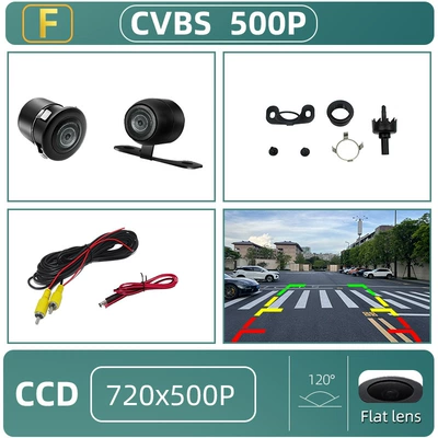 Vehicle camera, Camera with High-Definition Led - 185mm-punch-hole-dual-purpose-camera