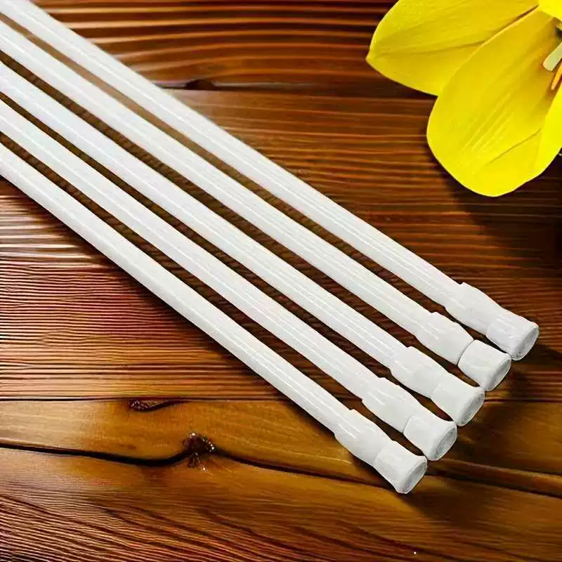 Telescopic cloth, curtain, hanging rod