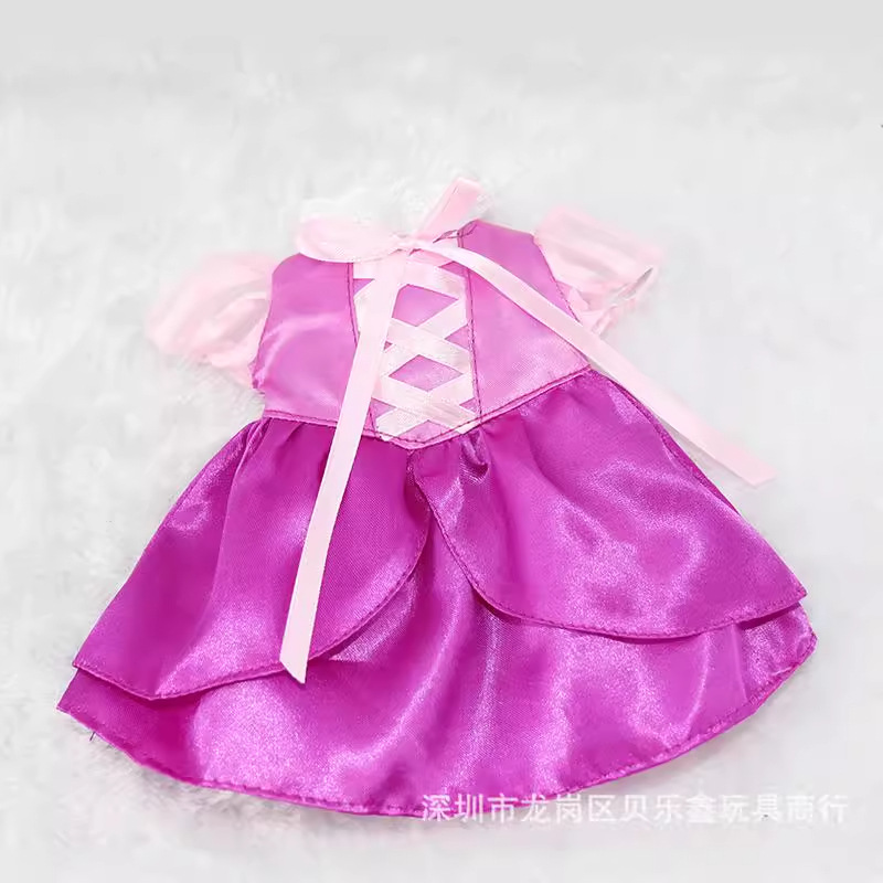 Milu muñeca xiaomeile princesa vestido largo pelo princesa vestido muñeca Accesorios Niña jugar casa juguete fábrica lote