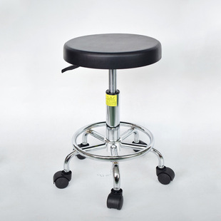 Anti-Static Adjustable Experimental Stool Workbench Beauty Salon Swivel Chair Factory Assembly Line Dust-Free Workshop Anti-Fatigue Stool
