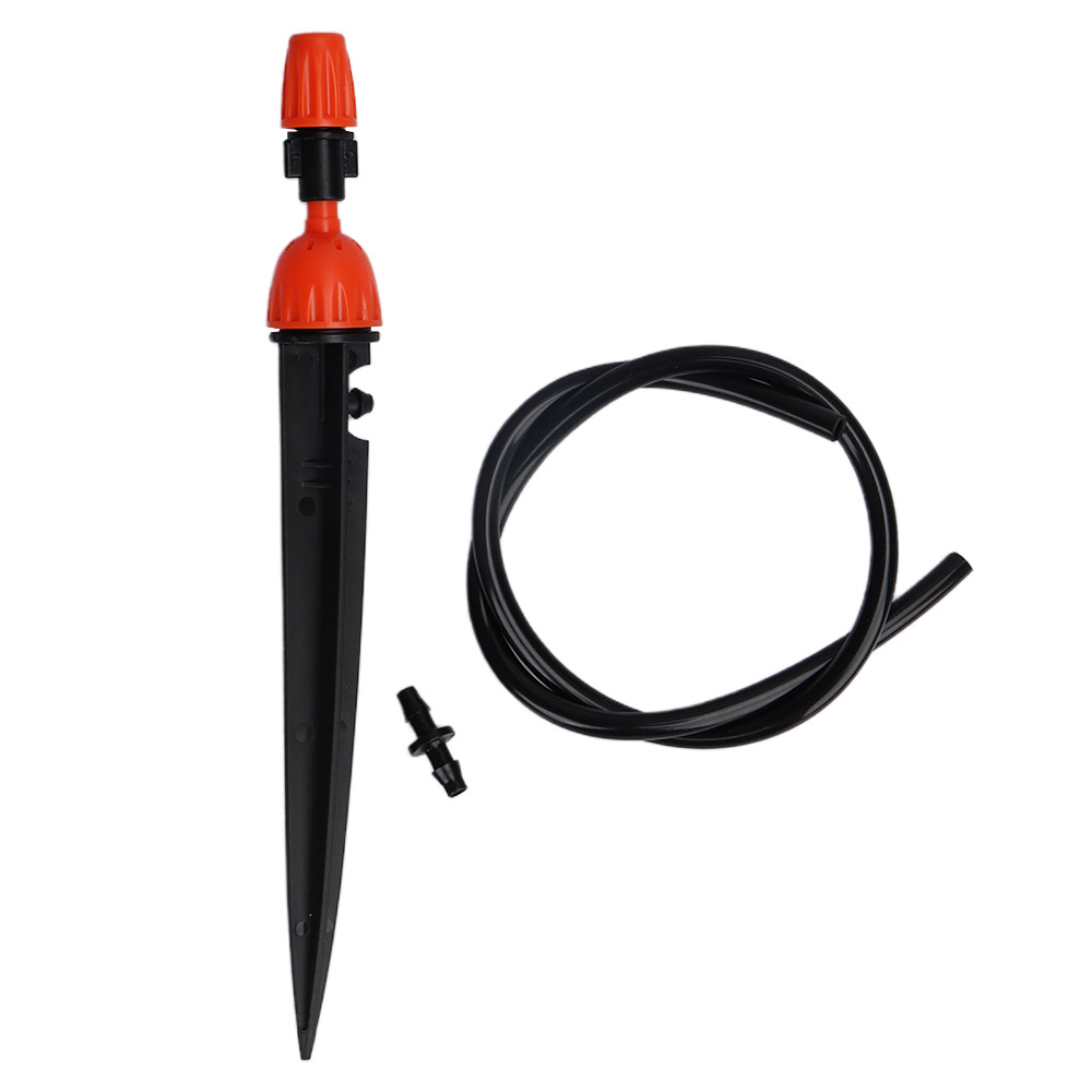 Tipos clásicos de inyección de goteo integrados con cabezal de inyección + capilar de 50 cm + gancho doble no ensamblado