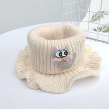 秋冬潮新款儿童小孩保暖围脖韩版冬季男女宝宝猫咪公主套脖围巾春