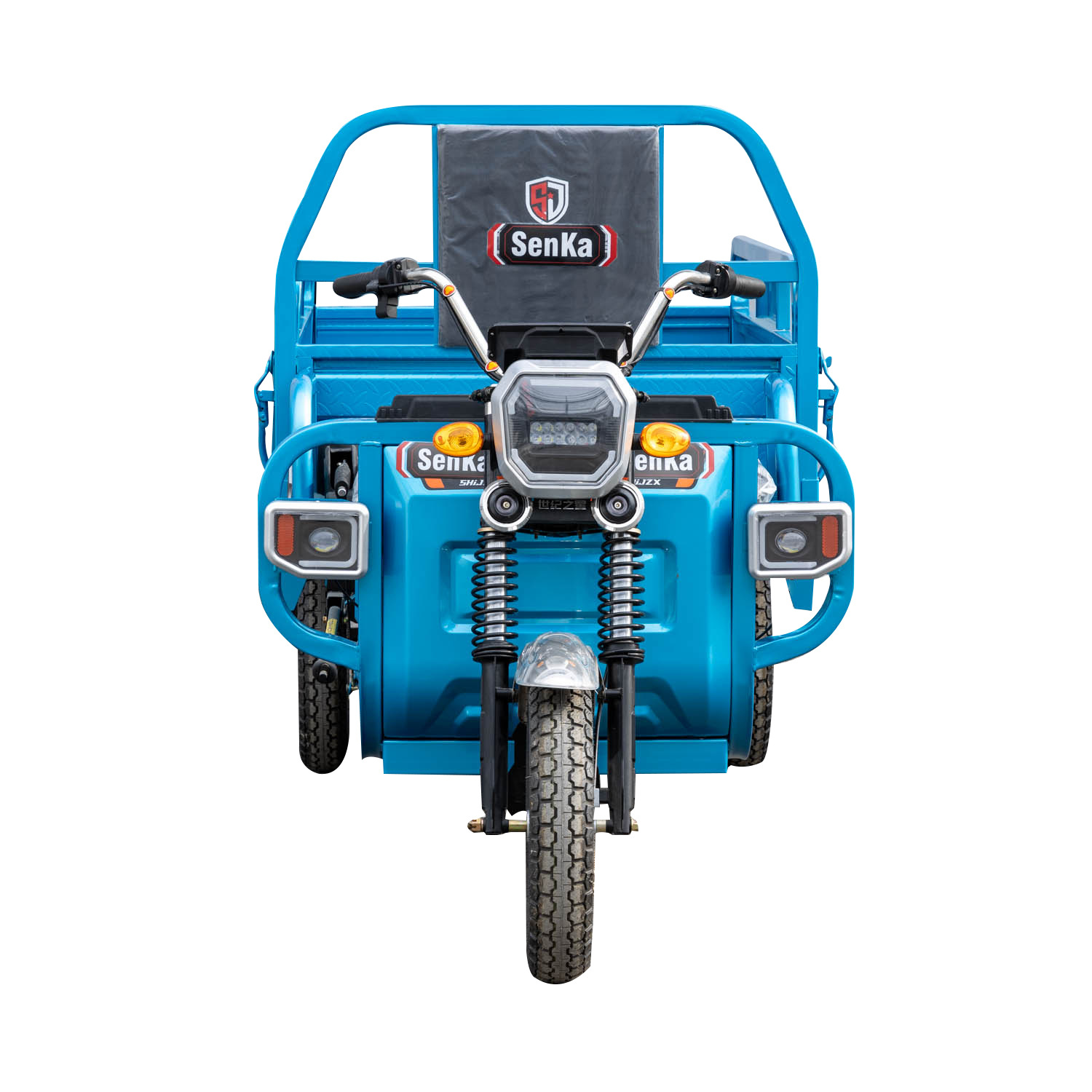 Fábrica de suministro de triciclo eléctrico de carga de carga pesada doméstica granja camión de batería tres saltones exportación eec