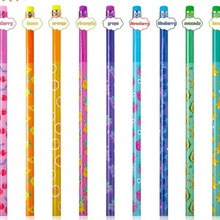 水果铅笔水果香味10种小学生文具奖品香味铅笔批发笔业奖品木制铅