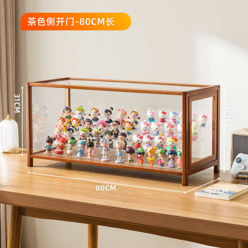 手作りディスプレイキャビネット模造ガラス透明防塵ディスプレイキャビネットレゴおもちゃアクリルディスプレイキャビネットスモークキャビネット化粧品|undefined