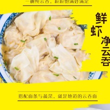 整箱批发湾仔码头虾仁三鲜上海大馄饨方便速食上海云吞速食馄饨批