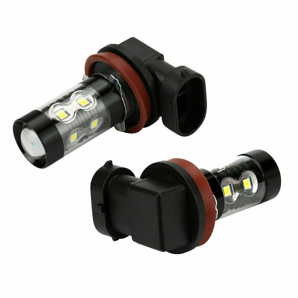 Lámpara de niebla LED de alta potencia 50W H8 / H9 / H11 10smd Lámpara de niebla delantera 6000K