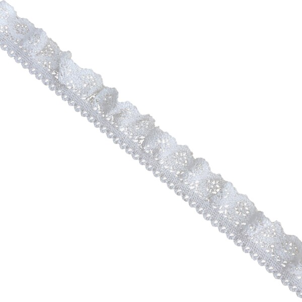 2.3cm elastic pleated lace thread elastic lace manufacturer…