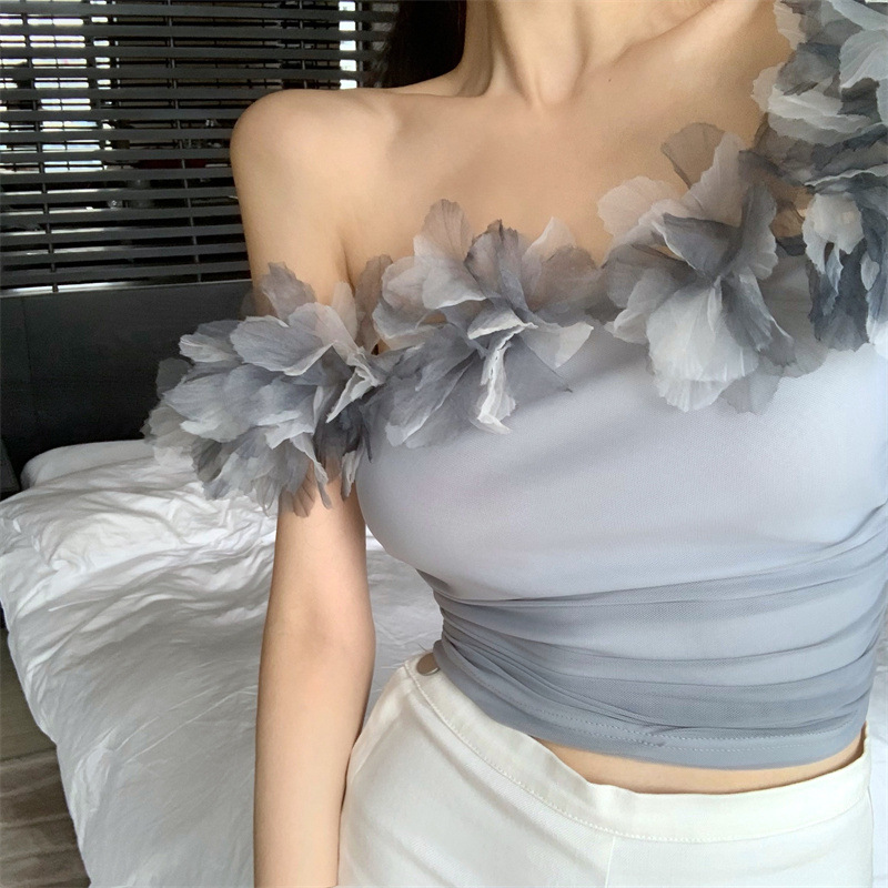 Summer small design sexy bra top