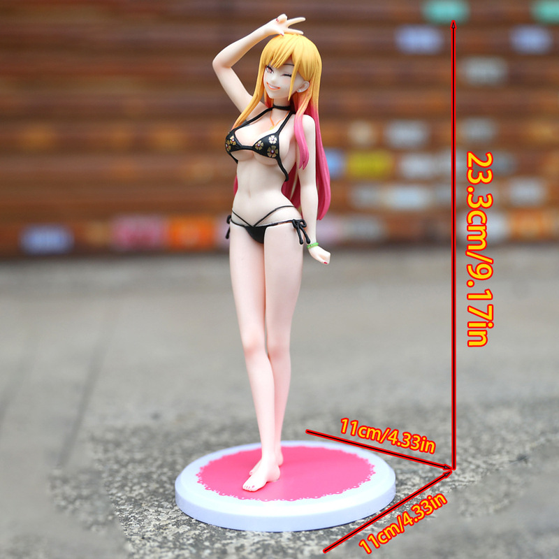 Cross-border Explosions Swimwear Bikini Hito Chuanhaimeng Beautiful Girl Hand-made Model Chassis Ornaments Toy Gift