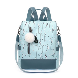 Oxford cloth women's bag shoulder bag women's 2023 new outdoor leisure backpack multi-use anti-theft middle school student schoolbag wholesale