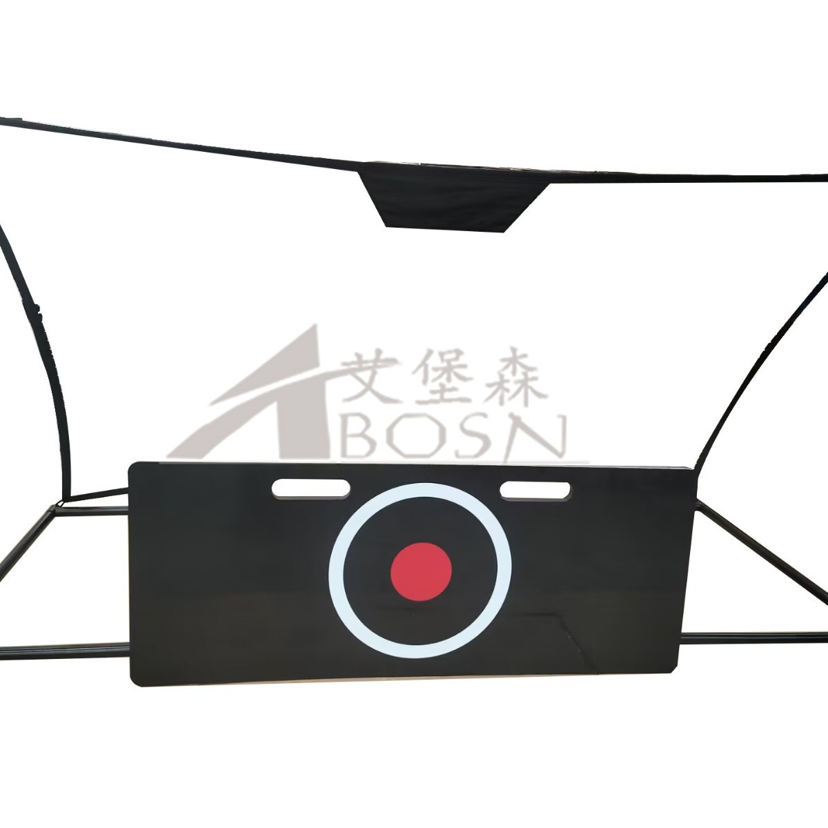 足球反弹板厂家直销射门训练用聚乙烯塑料挡板可折叠足球回弹板