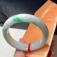 翡翠のビルマ玉の腕輪の真玉のブレスレットの1物の1拍の源の工場の生放送の商品の供給源は1件の代行を支持します。