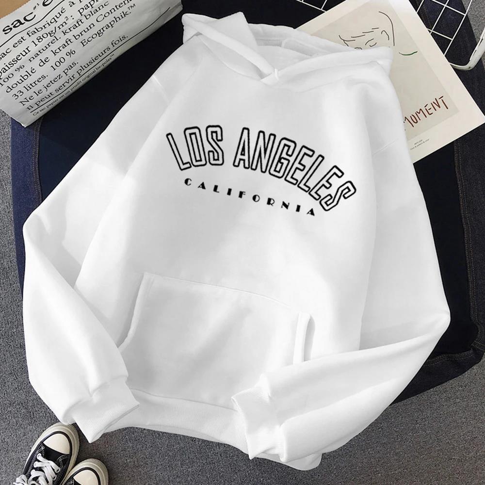 LOS AAGELES Logo Sweatshirt Fashion Letter Print Hoodie Unis