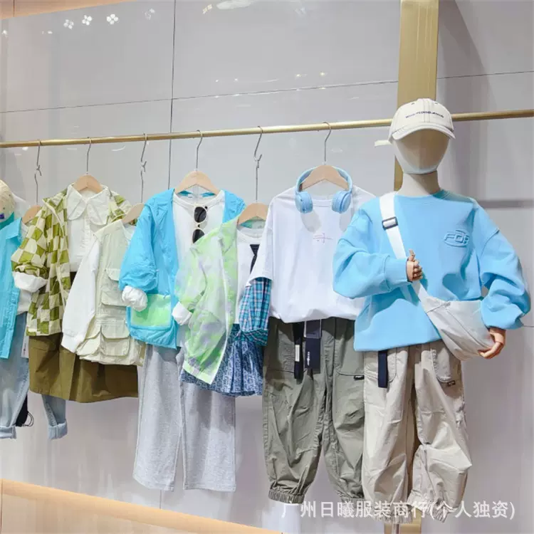 童装孤品大牌尾款越也安墨童装尾款批发童装工厂拿货秋款童装尾款