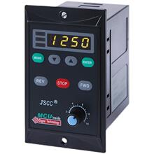 JSCC/精研6~200瓦数显减速电机调速器220V面板式马达控制器内置式