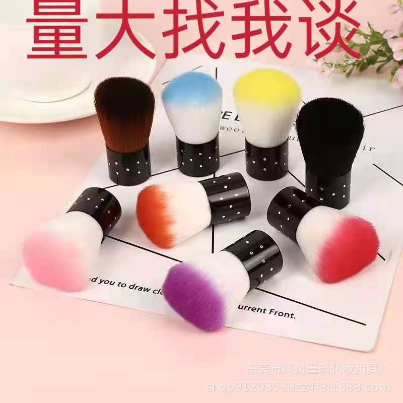 Small wholesale new nail tools nail brush dust cleaning brush powder brush blush brush mushroom brush source