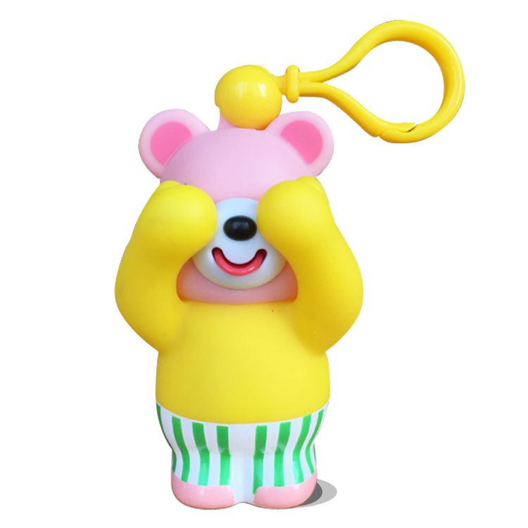 줄무늬곰(세로녹색)