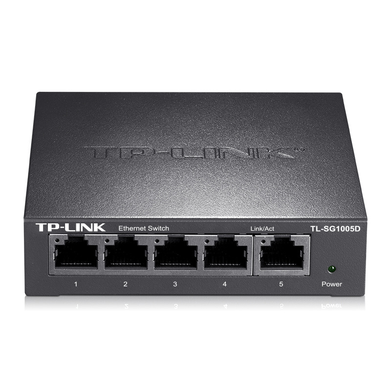TP-LINK TL-SG1005D全千兆非网管交换机 5口桌面型即插即用