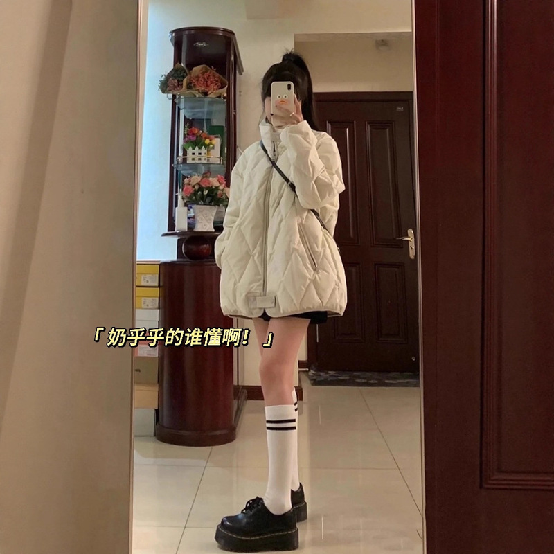 Clearance Sale Winter New Cotton Jacket for Female Students Petite Quilted Cotton Coat Women's Outerwear Clearance Sale Winter New Cotton Jacket for Female Students Petite Quilted Cotton Coat Women's Outerwear