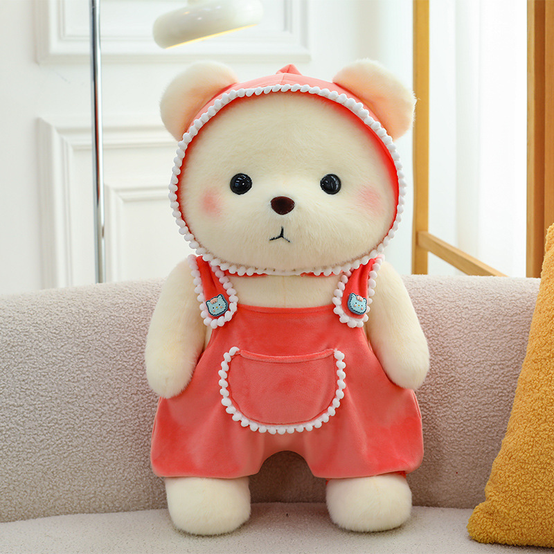 Red de celebridades nueva creatividad nueva ropa de bebé muñeca de oso lindo pijama de oso oso peluche de oso
